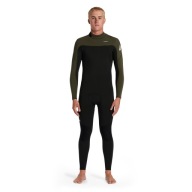 Чоловічий Гідрокостюм Для Плавання Quiksilver 3/2 Mm Everyday Sessions Bz Чорний Ls