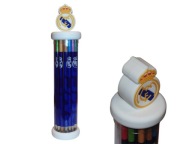 Розпродаж Колір Real Madrid Color In Stand Up Tube 12 Кольорів З Гумовим Гребенем