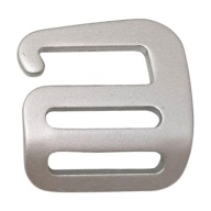 25 Мм G Hook Outdoor Webbing Пряжка Для Ремінця Рюкзака Outdoor Silver Right