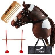 Набір Hobby Horse Кінь На Палиці А3 + Перешкода 120См + Гребінка