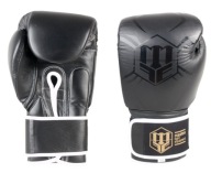 Шкіряні Боксерські Рукавички Cowhide Masters Rbt-Black/Black 16 Oz