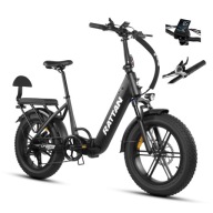 Електромобіль Rattan Lf Pro Складні Масляні Гальма 1000W 46Kmh 48V18Ah 120Km