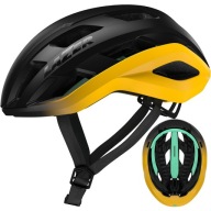 Шолом Дорожній Lazer Strada Kineticore Чорно-Жовтий Матовий M (55-59 См)