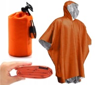 Poncho Thermal Rescue Xl Аварійне Водостійке Пончо Для Виживання