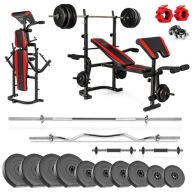 Gym Bodybuilding Set Sapphire 104Кг Бенч Штанги Вари Гантелі
