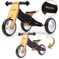 Дитячий Триколісний Велосипед Milly Mally Jake Classic Black Balance