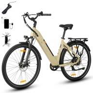 Ttgo C3 Se Чоловічий/Жіночий Електричний Велосипед 250W 36V 18Ah 25Km/H 120Km 28 Дюймів