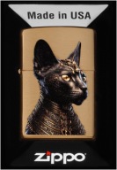Запальничка Zippo Egyptian Cat Design 60007364 Windproof Gasoline