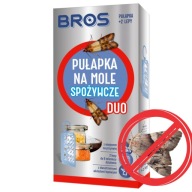 Bros Food Moth Trap Duo + 2 Заправки Засіб Від Молі 2В1