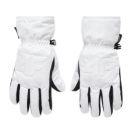 4F Жіночі Лижні Рукавички Tinsulate White H4Z21-Red002-10S Розмір Xl
