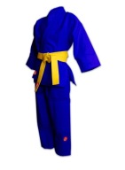 Blue Judoga Kusari Kimono Judo 130Cm Bridge 350G