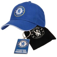Подарунковий Набір Chelsea Basher Hat Blue Брелок