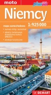 Німеччина 1:925 000 - Дорожня Карта (Пластик)