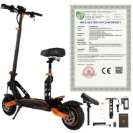 Електромобіль Kukirin G2 Max 1200W 48V 20Ah 55Km/H 80Km 10