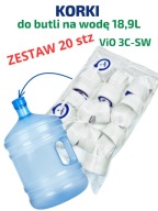 Пробки Для Пляшок З Водою 18.9L, Vio 3C-Sw, Комплект - 20 Шт., Білі