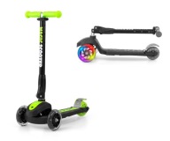 Дитячий Самокат Складаний Led Scooter Wheels Magic Green Milly Mally