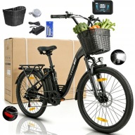 Чоловічий/Жіночий Електричний Велосипед Ttgo C2 Pro 250W 52Nm 36V 18Ah 25Km/H 120Km