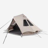 Quechua Tepee 5.2 Polycotton Кемпінговий Намет Для 5 Осіб З 2 Спальнями
