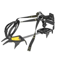 Grivel G1 Newclassic Evo Antibott Flex Bar Basket Crampons 10 Teeth Black