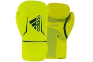 Боксерські Рукавички Adidas Speed 100, Синтетична Шкіра, Зелені, 12 Унцій.