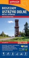 Паперова Карта Бещад - Устрики Дольні, Голиця, Лютовиська, 1:25 000