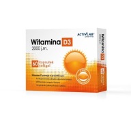 Вітамін D3 Activlab 2000 Мо 60 Капс.