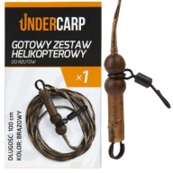 Undercarp Готовий Набір Для Закидання Вертольота Коропа, Коричневий, 100 См