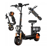 Складний Електромобіль Ruitoo M5 Pro 1200W 48V20.8Ah 55Km/H + Сидіння + Валіза
