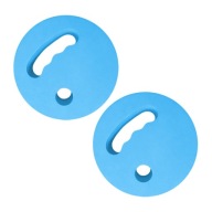 2X Water Exercise Discs Swimming Training Tool Swimming Discs Compact Blue