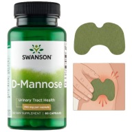Swanson D-Mannose + Безкоштовно! / 700 Мг D-Маноза Сечова Система 60 Капсул