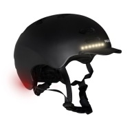 Шолом Hudora Led Black Розмір M 55-58См