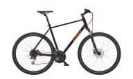 Трековий Велосипед Ktm X-Life Black Orange Silver 56Cm{Wa