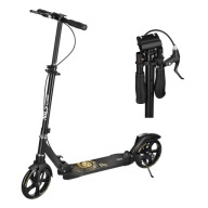 City Folding Scooter Gold Large Disc Brake 200Mm Nils Extreme