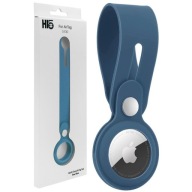 Силіконовий Чохол Hi5 Loop Брелок Підвіска Синій Для Airtag