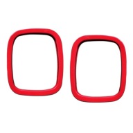 1 Pairsoft Pu Roller Road Drift Роликові Ковзани Plate Edge Guard Parts Red