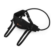 Joqu Canicross Belt Plus All In Black Чорний Біговий Пояс З Собачкою L/Xl