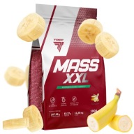 Потужний Гейнер Trec Mass Xxl 1000 Г Mega Mutant Mass Вуглеводи Протеїн 1 Кг