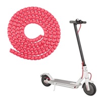 Спіральний Чохол Для Кабелю Для Скутера Xiaomi / Ninebot / Motus / Kugoo - Рожевий