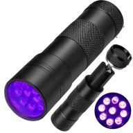 Уф-Ліхтарик Для Плям Сечі Журнату Пет Банкнот 9 Led