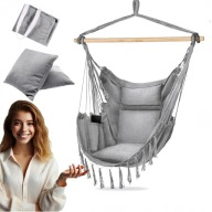 Підвісне Крісло Бразильське Крісло Гойдалка Гамок Подушки Nest Xxl Boho