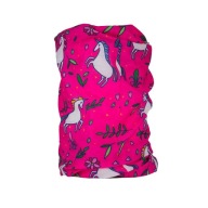 Мультифункціональний Шарф Comodo, Шарф, Пов'язка, Еластична, М'яка, Pink Horses