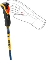 Leki Sticks 3D Spitfire Синій 120