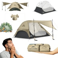 Туристичний Двомісний Намет Naturehike Star River Ультралегкий 15D 3000 Мм