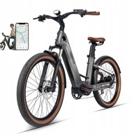26″ Mihogo Air Max Electric Vehicle Oil Brake 900W 48V19.2Ah 40Km/H Gps App