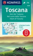 K 2440 Toscana (4 Карти) Kompass