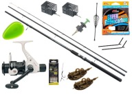 Набір Для Донної Риболовлі Jaxon Фідерне Вудилище Reel Method Feeder Line