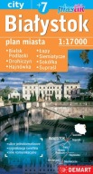 Пластикова Карта Плану Міста Біалистока 2024