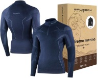 Білизна З Довгим Рукавом Brubeck Extreme Merino Синього Кольору