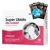 Activlab Super Libido Для Жінок 30 Капсул Вітамін B6 D Цинк Мака Пам'ять