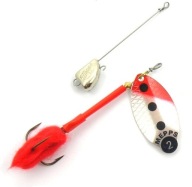 Mepps Lusox 2 / 6G + 10G Silver Hot Red Оригінальна Упаковка В Світі №1